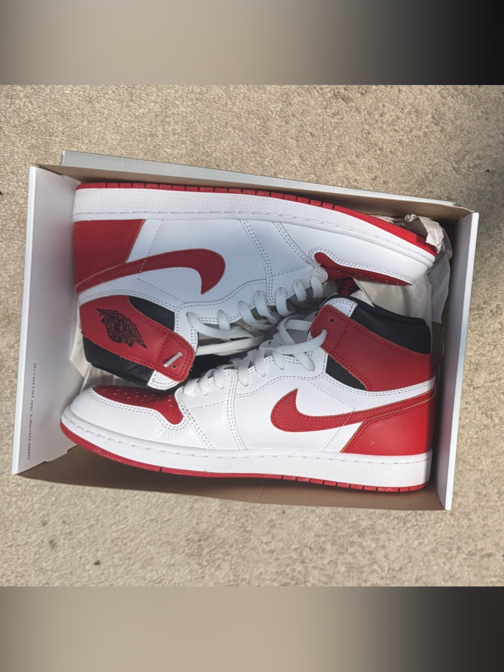 Jordan 1 Retro High Og (Heritage) size 12